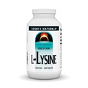 Source Naturals L- Lysine Free Form, 1000 mg - Συμπλήρωμα Amino Acid Υποστηρίζει το Σχηματισμό Ενέργειας & Κολλαγόνο - 200 δισκία