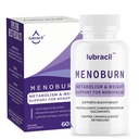 Lubracil Menoburn Perimenopause & Menopause Supplements for Women – Helps Metabolism, Estrogen & Wellness – Targets Hot Flashes, Bloating & Energy – 60 Count