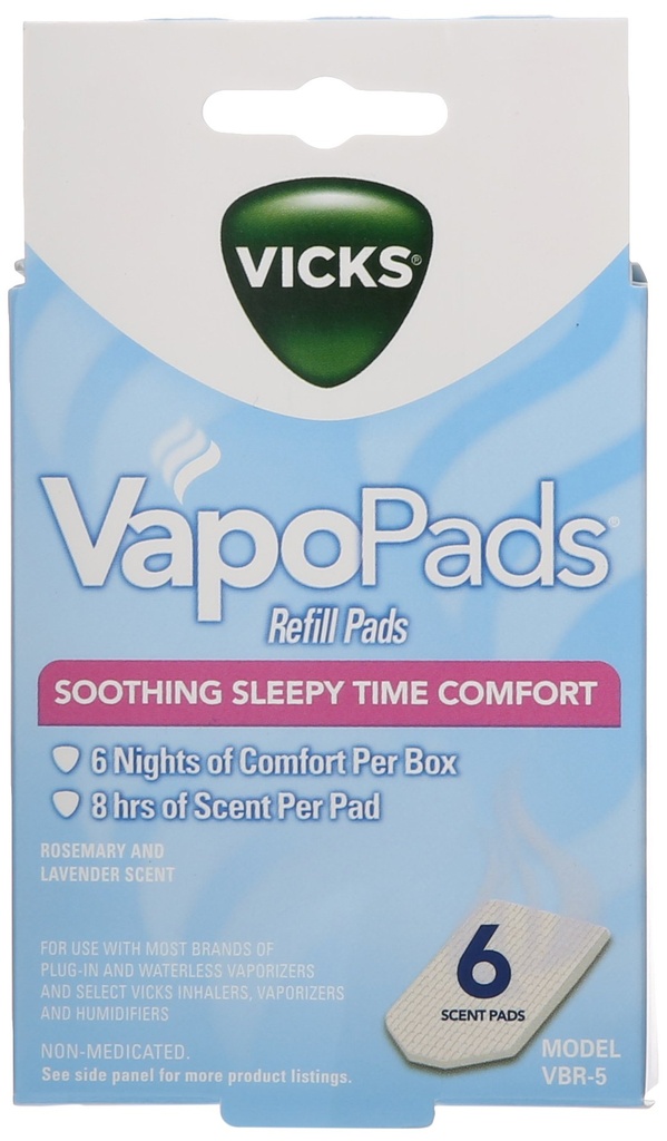 Vicks Sleepytime Waterless Vaporizer Scent Pads