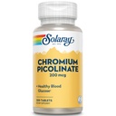 Solaray Chromium Picolinate δισκία, 200 mcg 