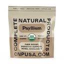 Organic Psyllium Husk Capsules 660mg - Fiber Caps Supplement, Psyllium Capsules for Digestive Regularity, Colon Cleanse Support, Unflavored Whole Fiber Powder Pills, 500 Capsules