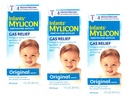 Mylicon Infants' Gas Relief Dye Free Drops - 1 oz, Pack of 3