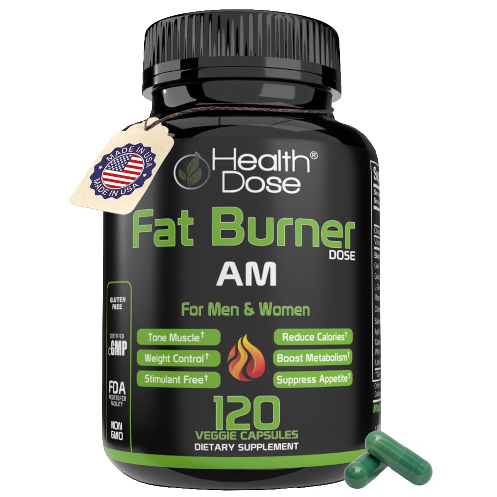 Health Dose AM Dietary Supplement Softgels Daily Morning Formula with Carefully Selected Ingredients Designed to Complement a Balanced Lifestyle and Wellness Routine 120 Softgels