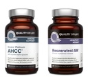 Quality of Life Kinoko Platinum AHCC Immune Support and Resveratrol Sustained Release