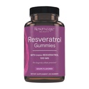 Reserveage Beauty - Resveratrol Gummies 100 mg, Antioxidant Supplement for Heart Health, Antioxidant Supplement Supports Healthy Aging, Vegan - 1 Pack