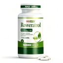 NAD Resveratrol Supplement, 7X Absorption Resveratrol 800mg | Liposomal NAD+ Supplement 500mg | Anti-Aging Formula for Women and Men | Supports Cellular Health and Energy Production (60 Capsules)