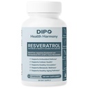 DIPO Resveratrol Complex 600mg - Trans Resveratrol Supplement from Japanese Knotweed Root Extract - Antioxidant for Heart Health & Healthy Aging, Vegan Non-GMO, 60 Capsules