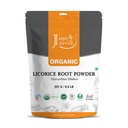 Just Jaivik 100% Βιολογική Ρίζα Λικέρ - 227 gm / 0.5 lb Mulethi 