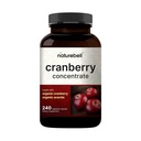 NatureBell Cranberry Concentrate - 240 Capsules - Organic Cranberry Concentrate with Acerola Cherry - Urinary Tract & Prostate Support* - Vegetarian