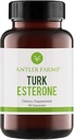 Αγροκτήματα Antler - 100% Pure Turkesterone, 60 κάψουλες, 500mg – Ajuga Turkestanica Extract Std. to 10% Turkesterone, Ανδρική Υποστήριξη για την Υγεία Ισχυρό Αντιοξειδωτικό συμπλήρωμα