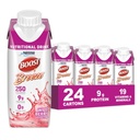 BOOST Breeze Clear Nutritional Drink - 250 Calories - 19 Vitamins & Minerals - 9 g Protein – Fortified Clear Nutritional Drink with Vitamin A & Zinc - Wild Berry Flavor - 8 fl oz (Pack of 24)