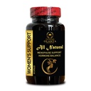 Menopause Supplements for Women - chasteberry, Black Cohosh, red Clover, and Wild Yam Root, for Multi-Symptom Menopause Supplement for Women - 1 Bottle 60 Capsules