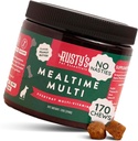 Premium Dog Multivitamin Supplement (170 Chews) - Γεύματα Multi - με CoQ10 - Προβιοτικά - Κολοκύθα - Ανοσοποιητική Υποστήριξη - Προάγει την Καλύτερη Κοινή Κινητικότητα - Υγιεινό Δέρμα & Κάλυμμα - Κατασκευάζεται στις ΗΠΑ