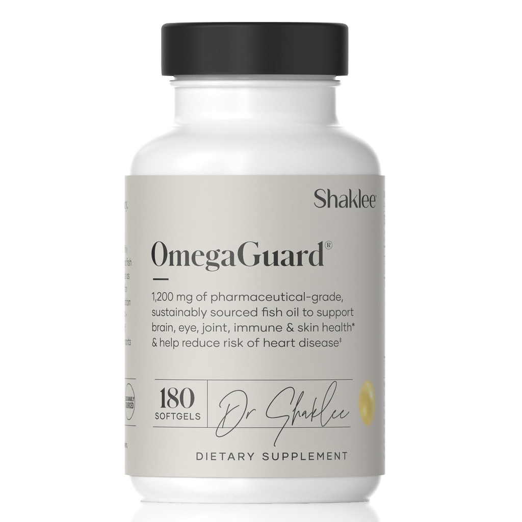 Shaklee - OmegaGuard - 180 Softgels