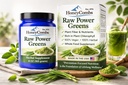 HoneyCombs Super Greens Powder with Green Barley, Organic Plant Based Superfood Blend for Daily Nutrition, Non Liquid Chlorophyll Alternative to Chlorophyll Liquid Drops, 8.5oz