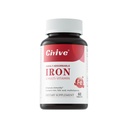 Gentle Iron (Ferrous Bisglycinate Chelate) with Vitamin C, B12 & Folate — 25 mg Iron — 60 Tablets, 2-Month Supply