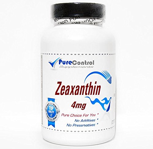 Zeaxanthin 4mg // 200 Capsules // Pure // by PureControl Supplements