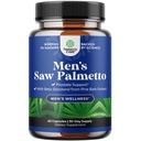 Saw Palmetto for Men with Beta Sitosterol - Saw Palmetto Extract Prostate Support Supplement for Men's Health & Better Bladder Control Plus Restoring Hair Supplement for Hair Health for Men - 60ct