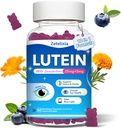 Lutein Gummies, 12 σε 1 Lutein και Zeaxanthin Συμπληρώματα Eye Vitamins Gummies για ενήλικες, Eye Health Supplement with Multiple Vitamin for Promotion Eye & Vision - 60 Gummies