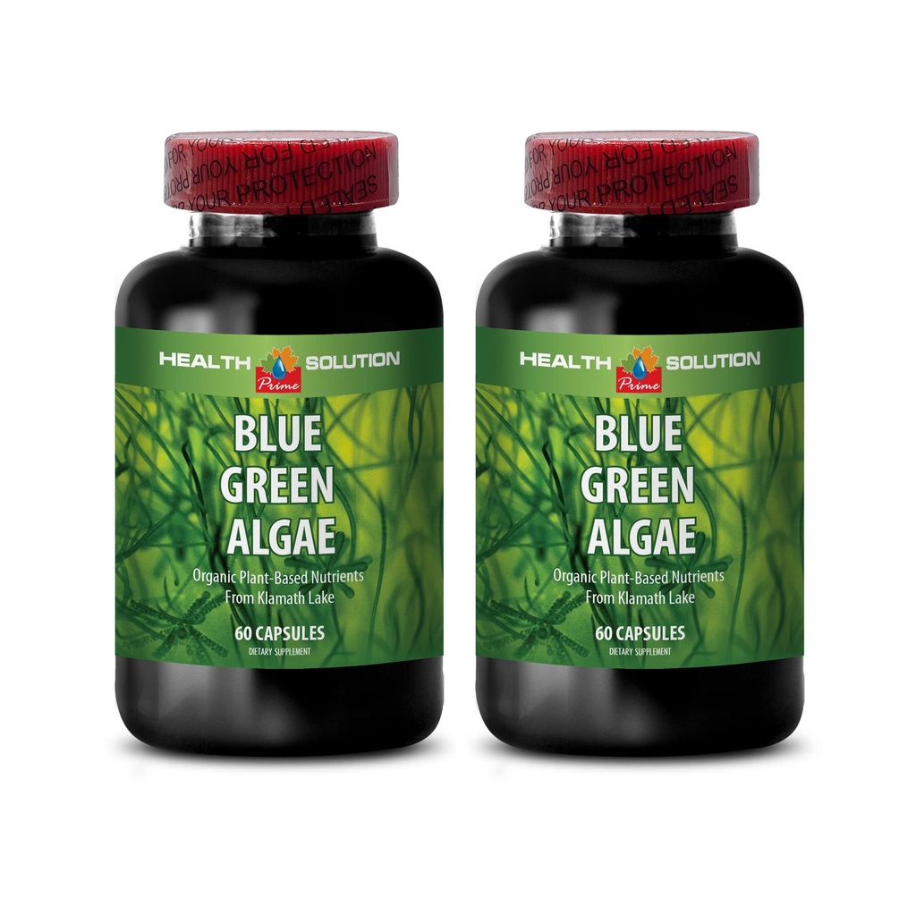 Klamath Blue Green Algae Κάψουλες - Blue Green Algae - Ενισχύστε το ανοσοποιητικό σύστημα - Blue Green Algae - Blue Green Algae συμπλήρωμα - Immune Support συμπλήρωμα - Immune Booster - Blue Algae - 2B 60 Caps