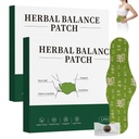 2 Box Herbal Balance Patch,Herbal Patch Pad Balance,Mugwort Herbal Navel Patches,Snatch Patches with Mugwort,Leaf-Supports Waist Comfort,Daily Body Care（1 Boxes 5 Piece）