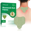 MYMULIKE Neck Patches, 36 Count Maximum Strength Warming Herbal Plaster, Wormwood Extract Sticker 8 Hours Lasting Reduction Joint Discomfort for Knee, Back, Neck, Shoulder