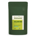 Banyan Botanicals Psyllium Husk – Organic Whole Husk Fiber – Natural Prebiotic & Source of Dietary Fiber – Supports Healthy Gut Microbiome & Metabolism* – 1/2 lb. – Non-GMO Sustainably Sourced Vegan