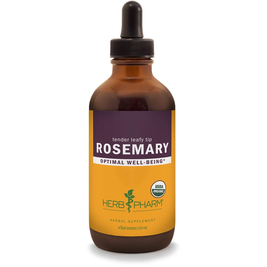 Βότανο Pharm Certified Organic Rosemary Liquid Extract - 4 ουγγιά