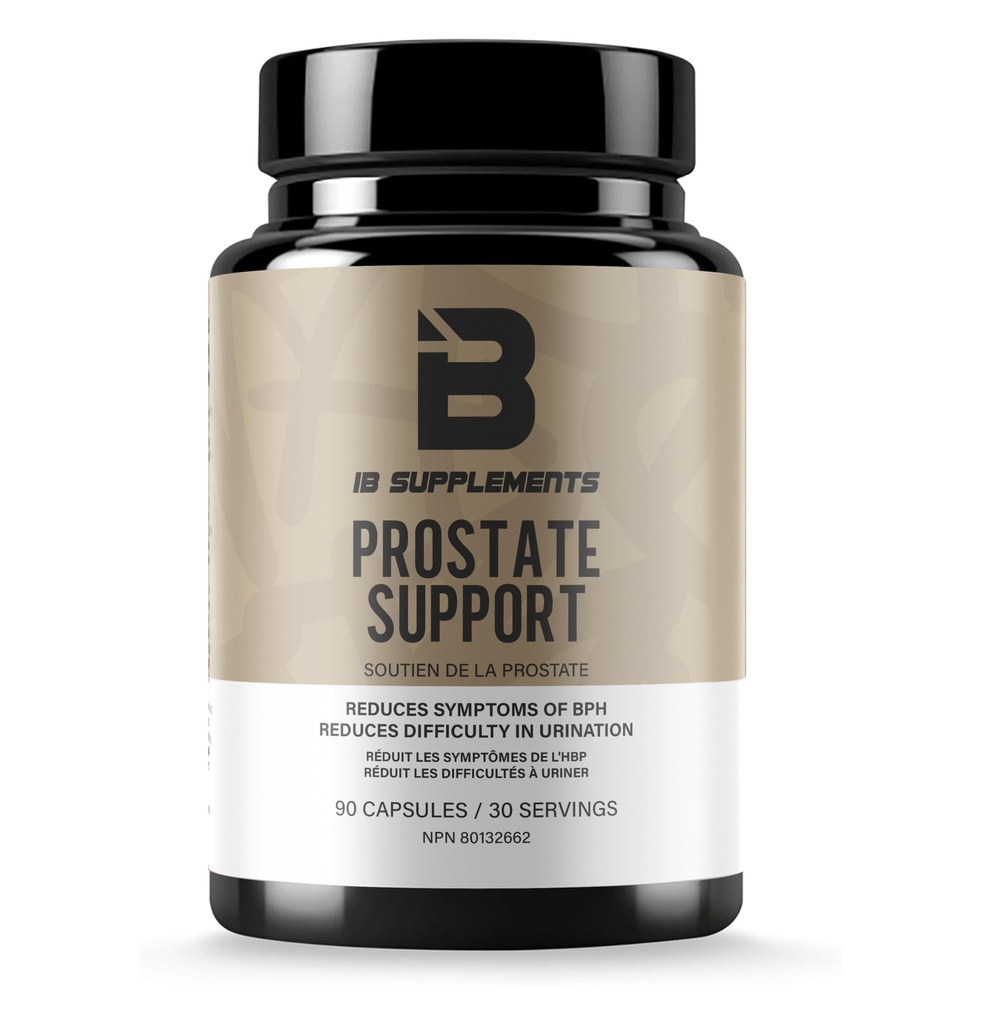 Iron Brothers Prostate Support for Men – Saw Palmetto, Pygeum & Pumpkin Seed – Reduce Nighttime Urination & Support Healthy Flow – Natural DHT Blocker – 90 Vegan Capsules