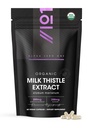 ALPHA01 Organic Milk Thistle Extract Capsules - 80% Silymarin Flavonoids (200mg) - 60 Count