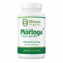 Moringa Powder Capsules - 800mg of Pure Nutrient-Rich Moringa Powder (180 Veg.CAPS)