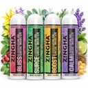 Z!NGHA Natural Aromatherapy Nasal Stick Boost Focus & Enhance Breathing | Portable Sinus Relief & Relaxation Nasal Inhaler Stick | Essential Oil Blend for Stress and Congestion (4PK ESSENTIAL OIL MIX)