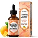 NutraPep Synbiotic Liquid Drops - Probiotic Prebiotic & Postbiotic Supplement for Adults Kids Ages 4+ - Daily Synbiotic for Gut Health Digestive & Immune Support - Vegan Gluten-Free Sugar-Free 2 fl oz