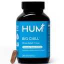 HUM Big Chill Rhodiola Rosea συμπλήρωμα, Adaptogenic βοτανικό συμπλήρωμα ηρεμίας, υποστήριξη για την εστίαση, την ηρεμία και την επινεφρική ισορροπία υγείας με 500mg Rhodiola Rosea εκχύλισμα, χωρίς γλουτένη, 30 κάψουλες Vegan
