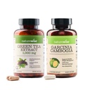 NatureWise [1] Green Tea Extract 1000 mg - Vegan, Non-GMO - 60 Capsules[30-Day Supply] + [1] Garcinia Cambogia - 60% HCA - Vegan, Non-GMO - 90 Capsules[1-3 Month Supply]