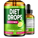 Diet Drops - Ορεκτικό Καταπραϋντικό για γυναίκες και άνδρες - Made in The USA - Φυσικό Αναμνηστικό Μεταβολισμού - Σταγόνα Διατροφής με Garcinia Cambogia 1 FL Oz