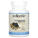 Eclectic Herb - Elderberry Immune Capsules | Super Immune System Support | Freeze Dried, Concentrated Herbal Supplement | Natural, Wildcrafted, Non-GMO, Gluten Free, Vegan (90 CT | 475 mg)