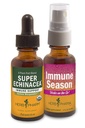 Herb Pharm Super Echinacea Kit - Includes Organic Super Echinacea Liquid Extract, 1 Ounce & Herbs on The Go: Immune Season Portable Spray, 1 Ounce