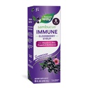 Nature’s Way Sambucus Immune Elderberry Syrup with Vitamin C, Zinc, Echinacea & Propolis, Concentrated Black Elderberry Extract, Immune Support with Superfood Antioxidants(1)*, Berry Flavored, 8 Fl Oz