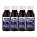 Sambucol Black Elderberry Syrup - Black Elderberry Liquid, Immune Support for Kids and Adults, High Antioxidants, Gluten-Free - Original Formula, 4 Fl Oz, 4-Pack