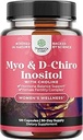 Myo-Inositol & D-Chiro Inositol Capsules - Choline Inositol Supplement for Cycle and Fertility Support - Womens Hormone Balance Supplement with Myo & D-Chiro Inositol Plus Choline Bitartrate