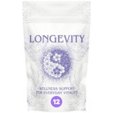 Longevity Bioenergetic Wellness Patches – Vagus Nerve Support for Balance, Vitality & Everyday Wellness - Non-Transdermal, Drug-Free, Ingredient-Free (12 Pack)