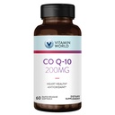 Vitamin World CoQ10 200 mg Softgels, Συμπληρώματα συνένζυμου Q10 για Αντιοξειδωτική Υποστήριξη, Καρδιά Υγεία & Ενέργεια Παραγωγή, Χωρίς Γλουτένη, 60 Rapid Release Softgels