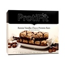 PROTIFIT - Low Calorie Snack Bar for Healthy Diets, High Protein, 15g Protein, Low Carb, Low Sugar, Ideal Protein Compatible, 7 Servings Per Box (Remix Vanilla-Choco)