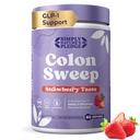 ColonSweep Psyllium Husk Powder Colon Cleanser - Vegan, Gluten Free Fiber Supplement - Safe Colon Cleanse for Constipation Relief, Bloating Relief & Gut Health -16 OZ (60 Servings)