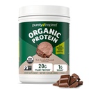 Purely Inspired Plant-based Protein Powder for Men & Women, Rich Decadent Chocolate (16 Servings) - Vegan & Organic - 20g Pea Protein Powder for Smoothies & Shakes - Χωρίς γαλακτοκομικά, & Χωρίς γλουτένη