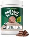 Purely Inspired Plant-based Protein Powder for Men & Women, Rich Decadent Chocolate (16 Servings) - Vegan & Organic - 20g Pea Protein Powder for Smoothies & Shakes - Χωρίς γαλακτοκομικά, & Χωρίς γλουτένη