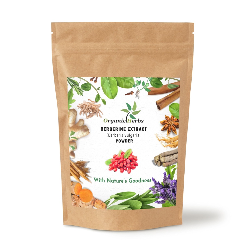 Berberine Extract | Berberis Vulgaris Powder Pure & Natural (100 Gram/3.5 Oz)