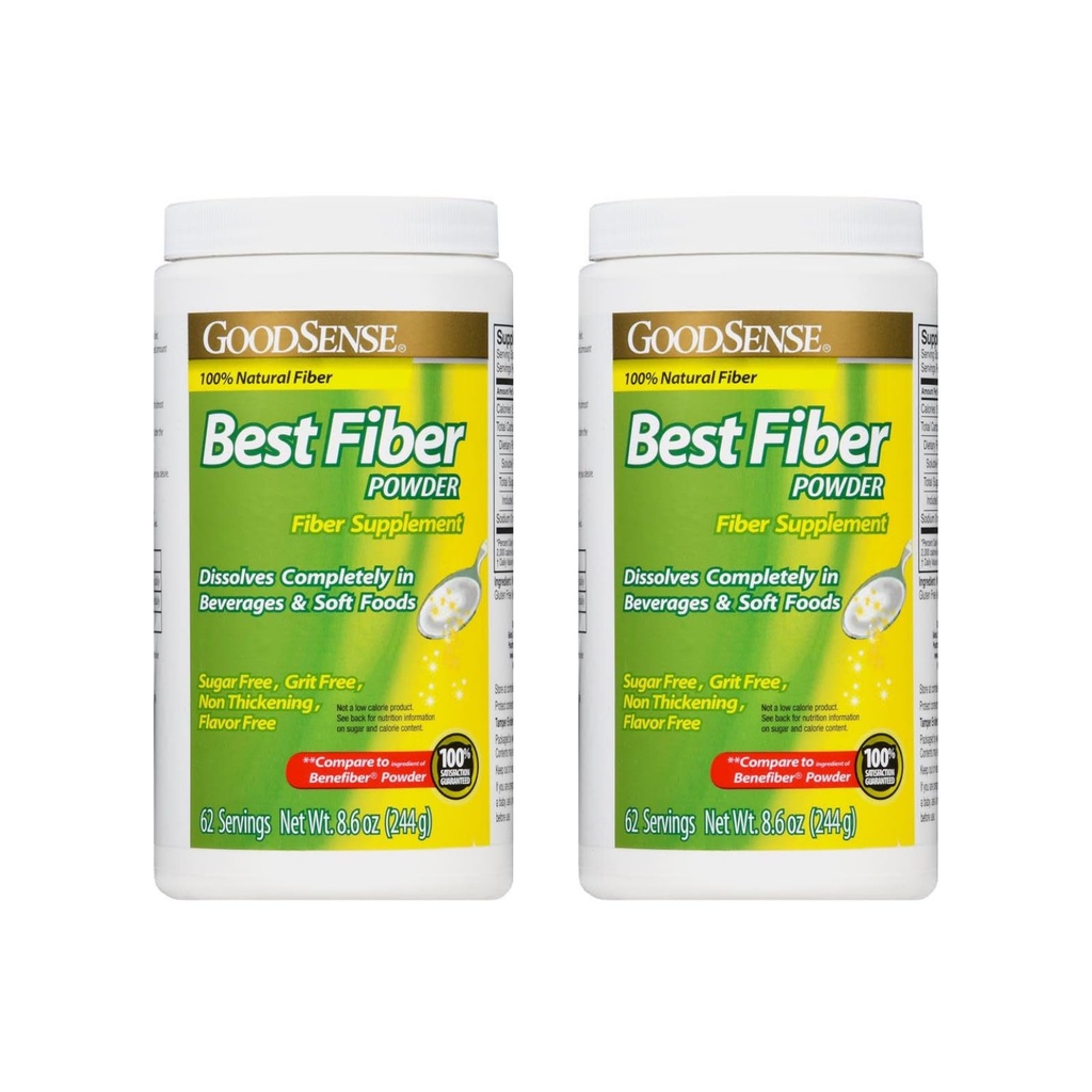 GoodSense Sugar-Free Fiber Powder 8.6 Oz (Pack of 2)