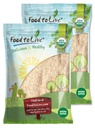 Food to Live - Organic Whole Psyllium Husks, 8 Pounds - Non-GMO Flakes, Vegan, Kosher, Keto Friendly, Raw, Unsweetened, Unflavored, Bulk, Great for Baking